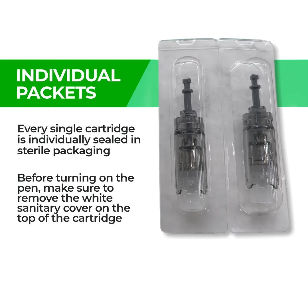 Dr. Pen A20 Cartridges - 10 Pack 14 Needles